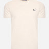 Fred Perry T-shirts Ringer T-shirt - porridge marl