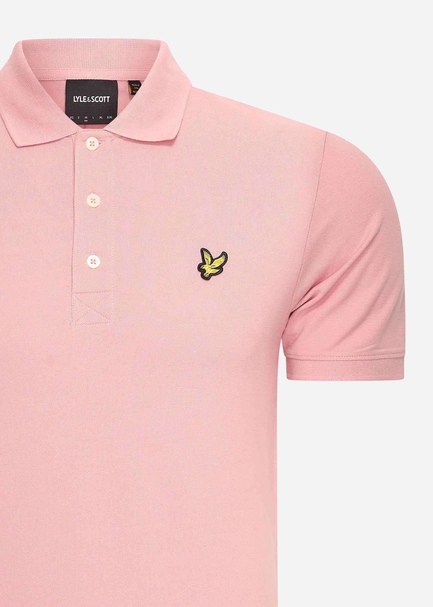 Lyle & Scott Polo's Plain polo shirt - palm pink