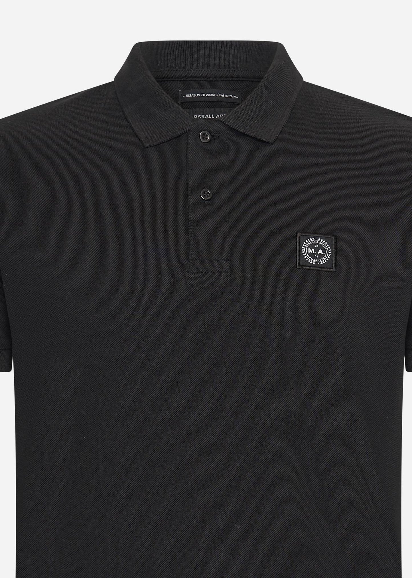 Marshall Artist Polo's Siren ss polo - black