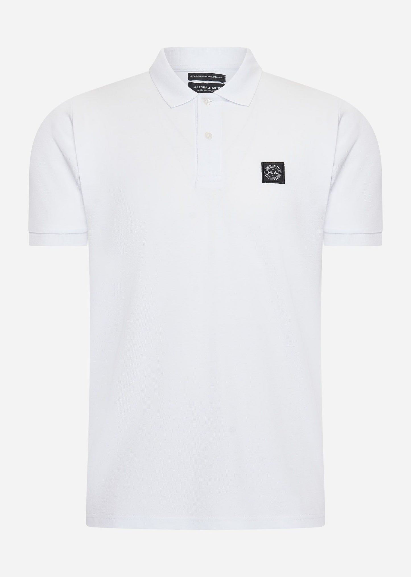 Marshall Artist Polo's Siren ss polo - white