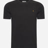 Farah T-shirts Danny reg tee - black