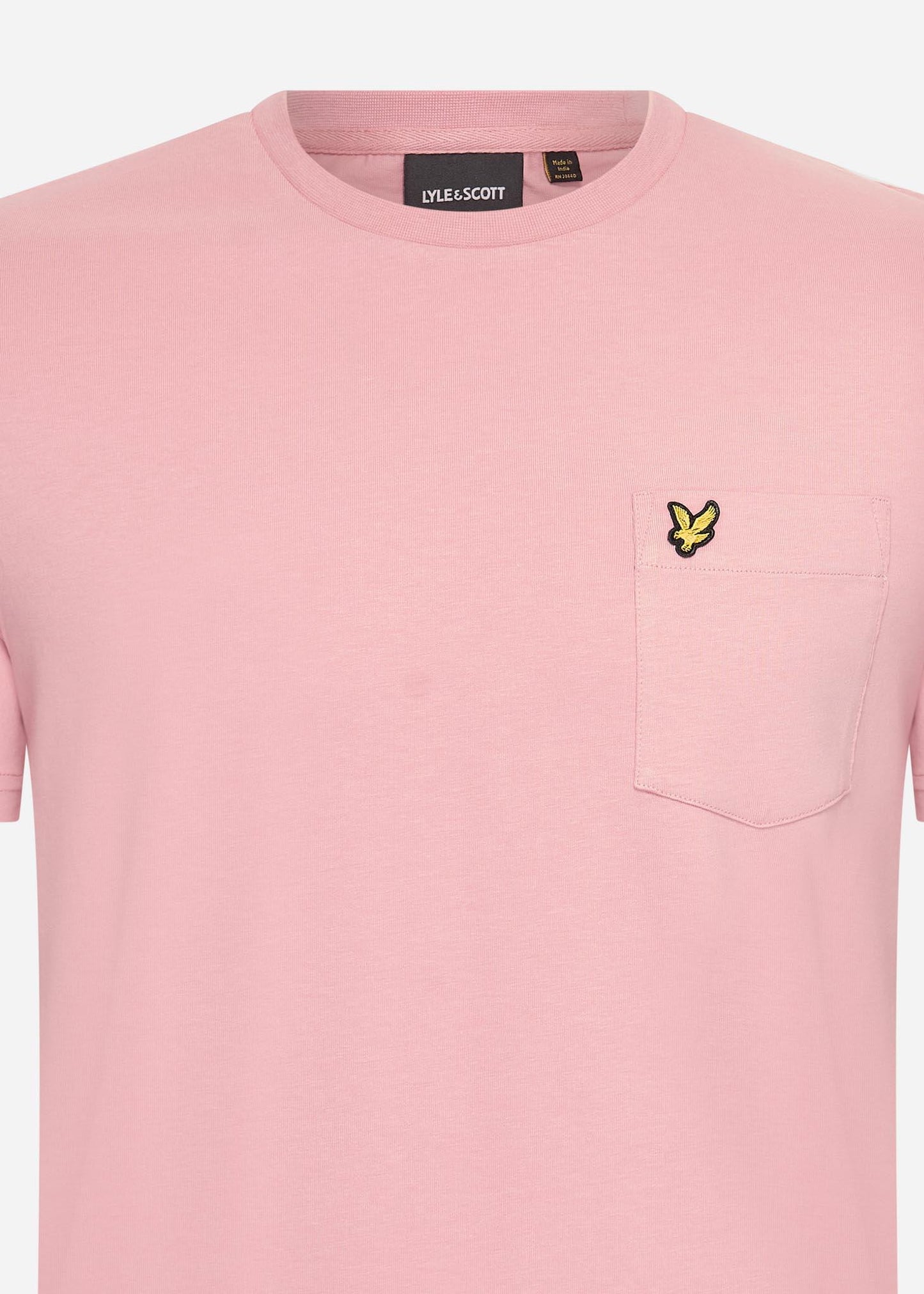 Lyle & Scott T-shirts Pocket t-shirt - palm pink