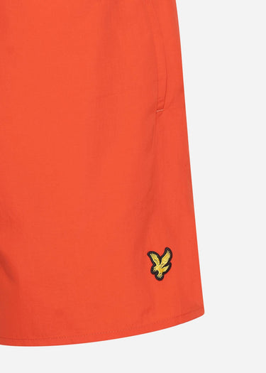 Lyle & Scott Zwembroeken Plain swim short - tangerine tango