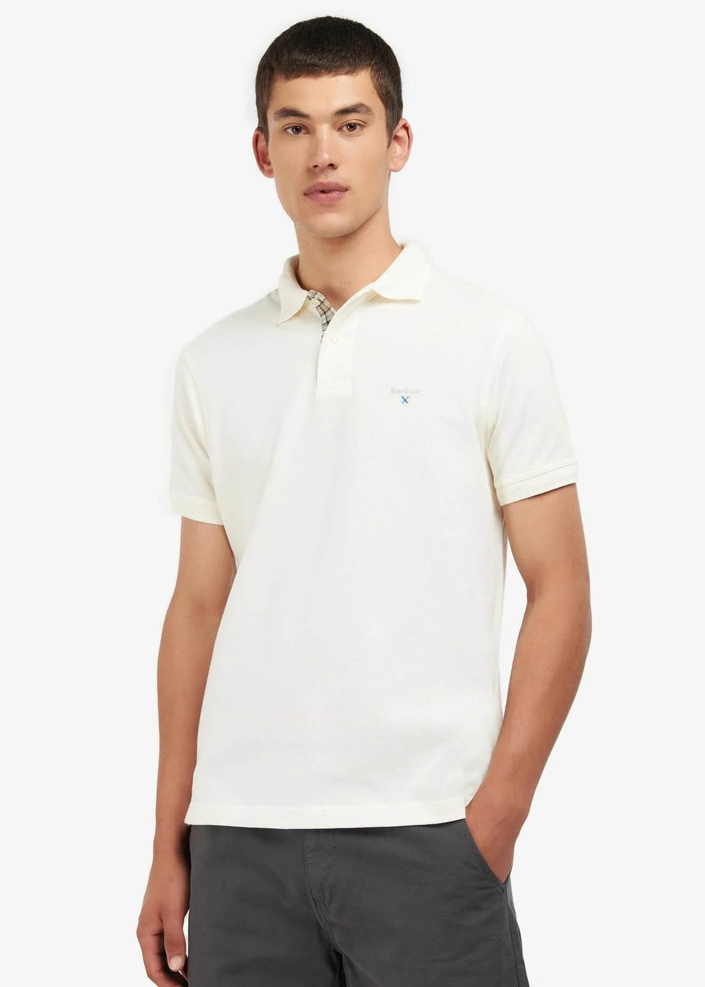 Harrowgate polo - whisper white