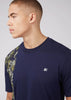 Ben Sherman T-shirts Camo print tee - marine