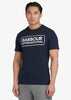 Barbour International T-shirts Essential large logo tee - international navy