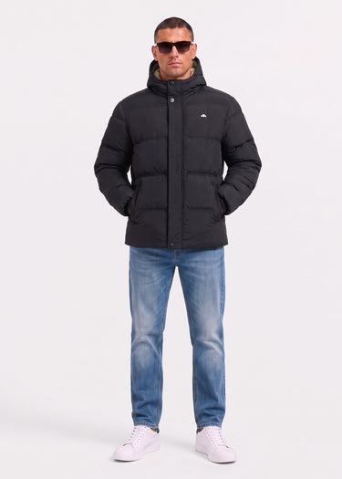 Ellesse Jassen Giuseppe padded jacket - black