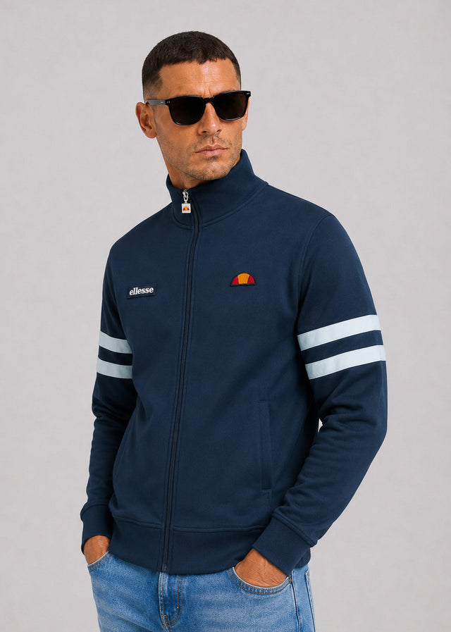 Ellesse Vesten Roma track jacket - navy light blue