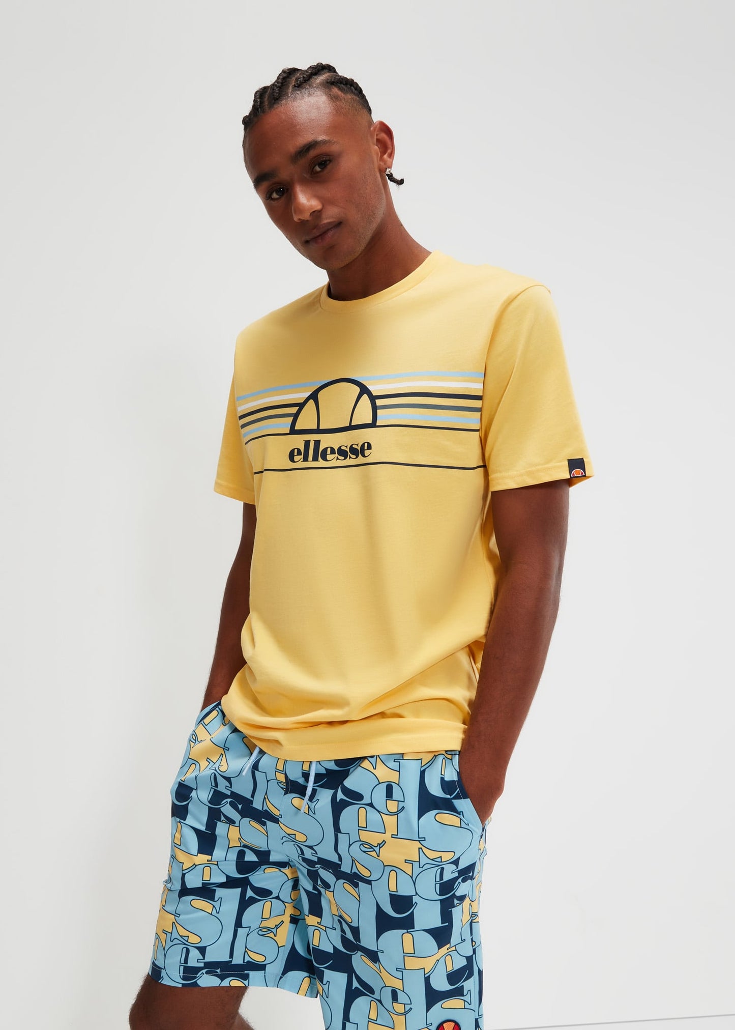 Ellesse T-shirts Lentamente tee - yellow