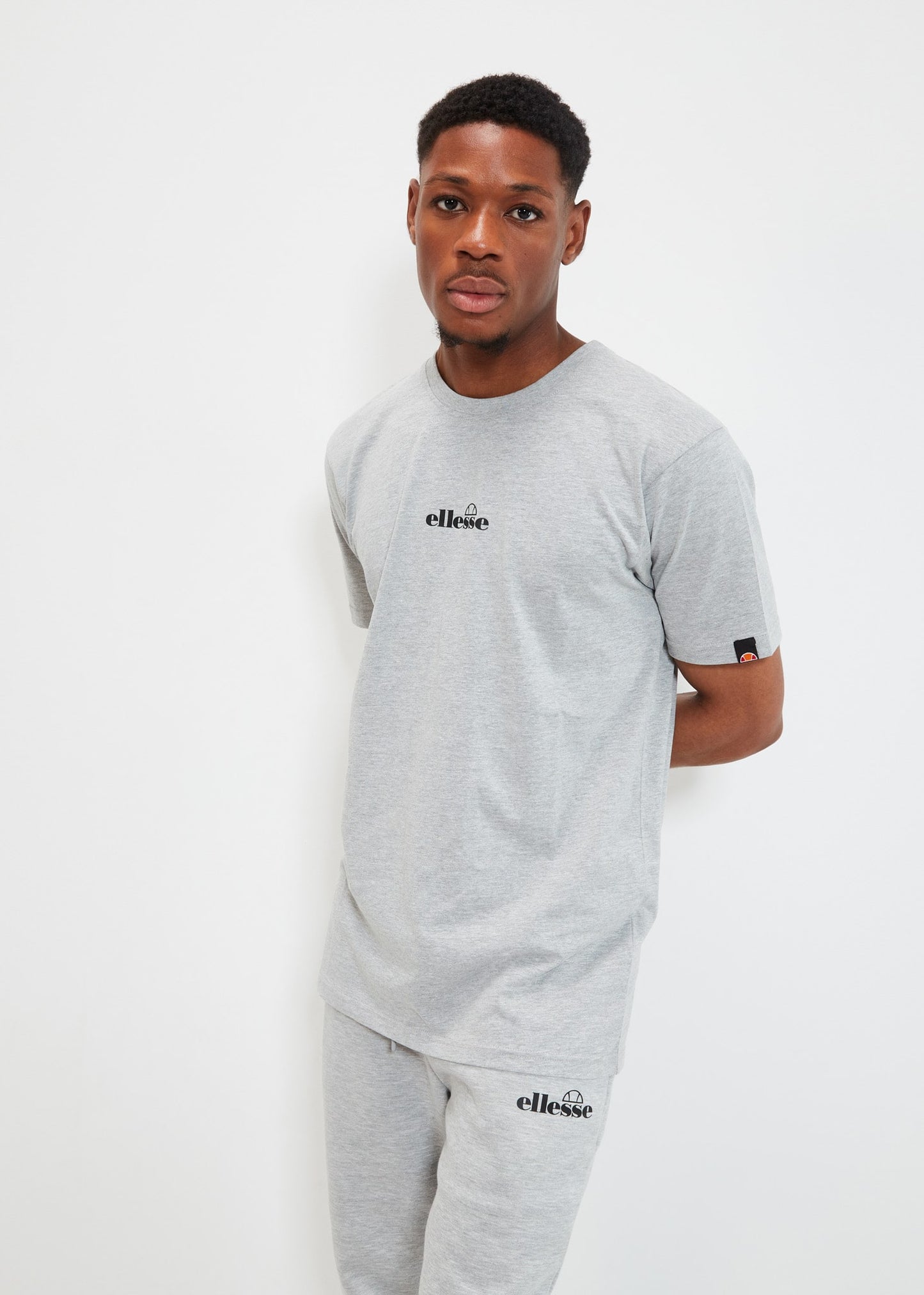 Ellesse T-shirts Ollio t-shirt - grey marl