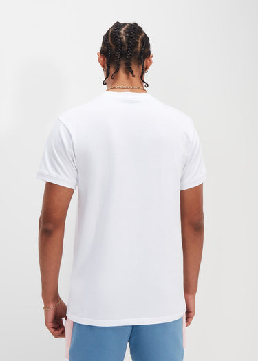 Ellesse T-shirts  Venire tee - white light pink