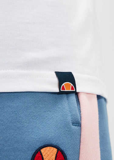 Ellesse T-shirts  Venire tee - white light pink