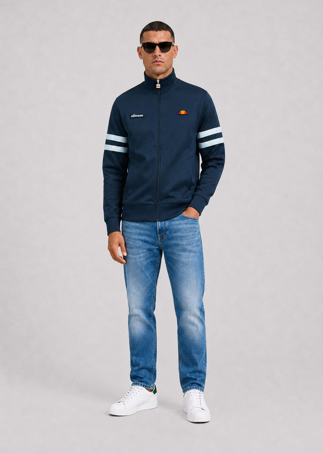 Ellesse Vesten Roma track jacket - navy light blue