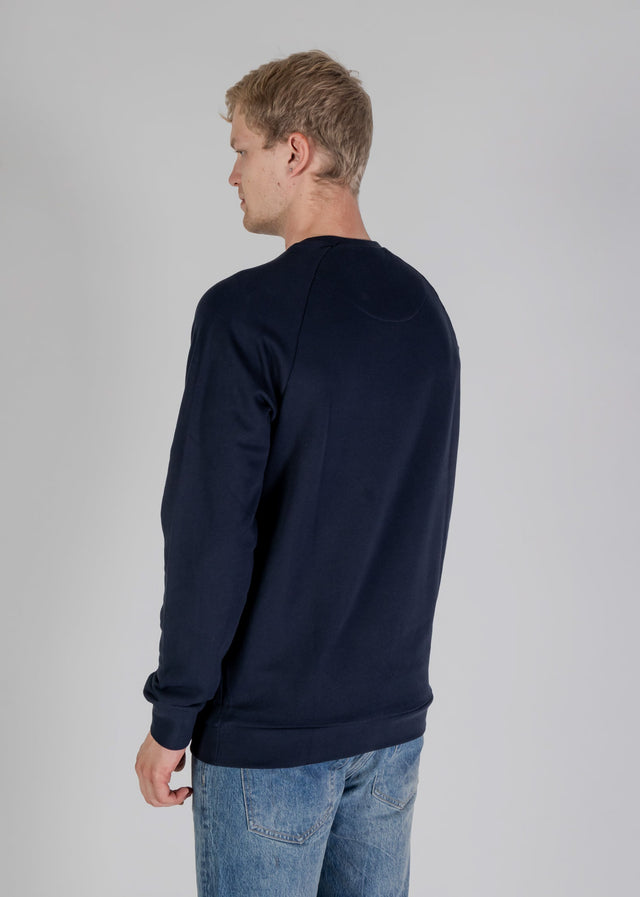 Aquascutum Sweaters Active patch crewneck - navy