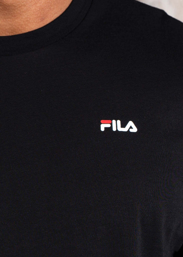 Fila T-shirts Laas regular tee - black