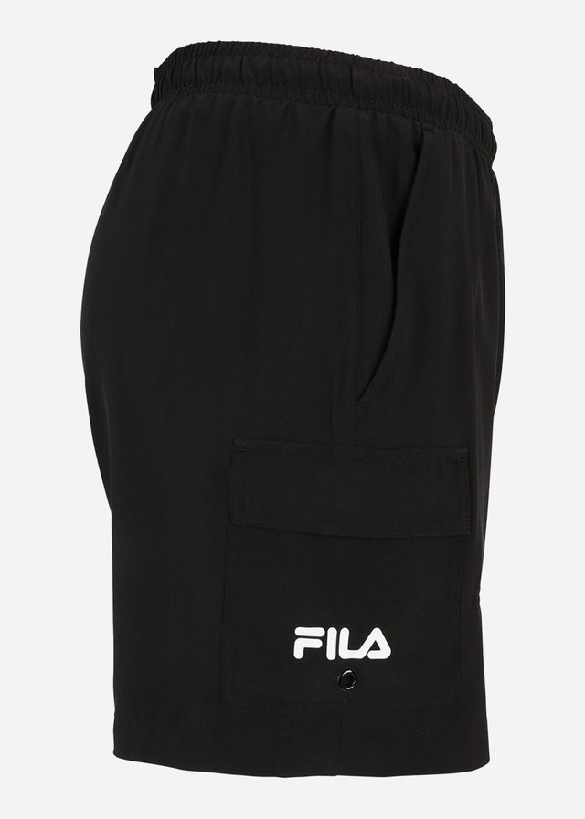 Fila Zwembroeken Salerno cargo beach short - black