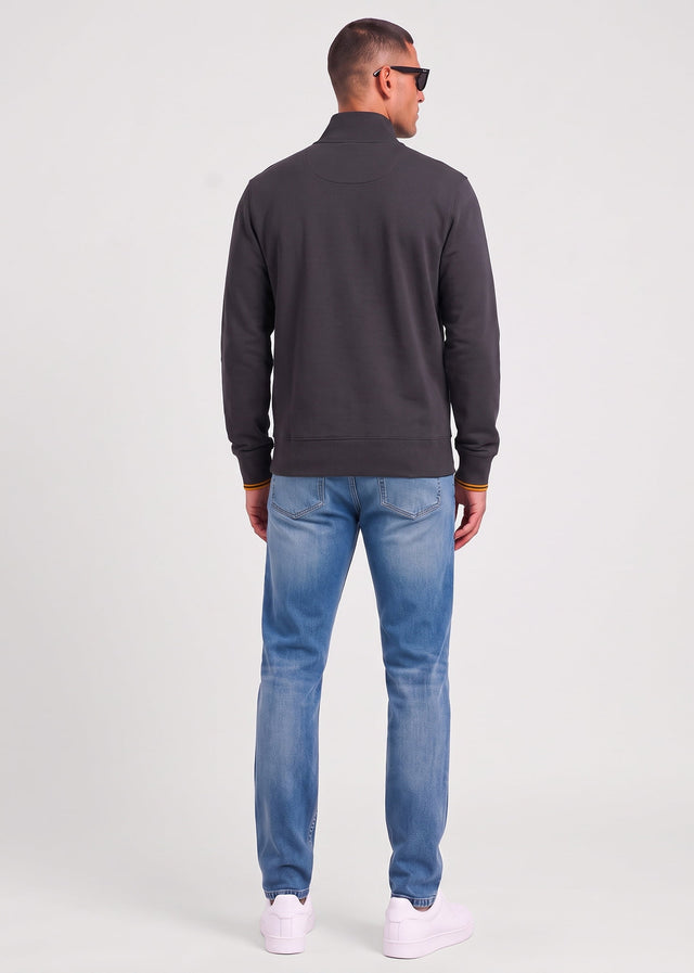 Fred Perry Vesten Zip through sweatshirt - anchor grey