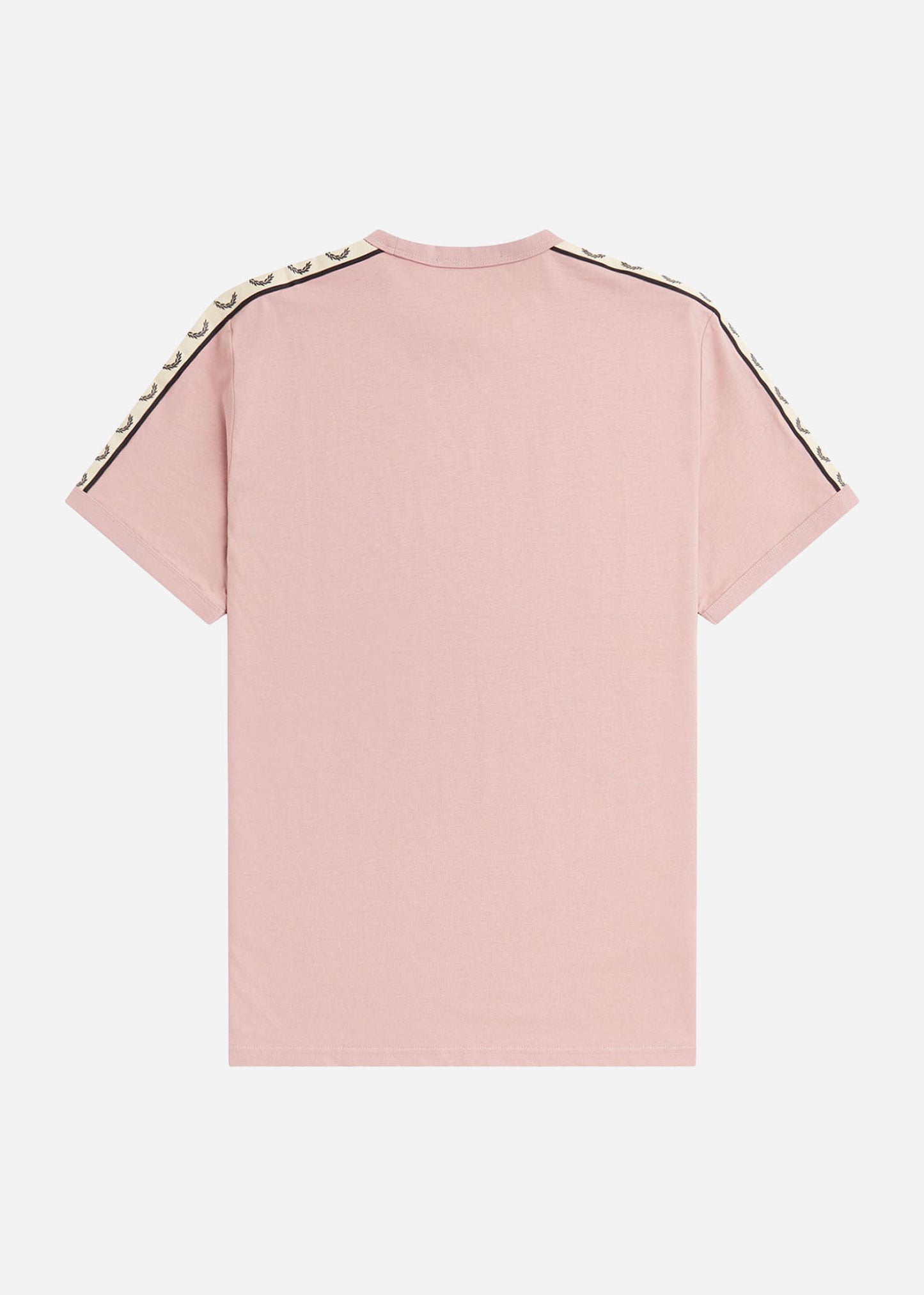 Fred Perry T-shirts Contrast tape ringer t-shirt - dusty rs pink black