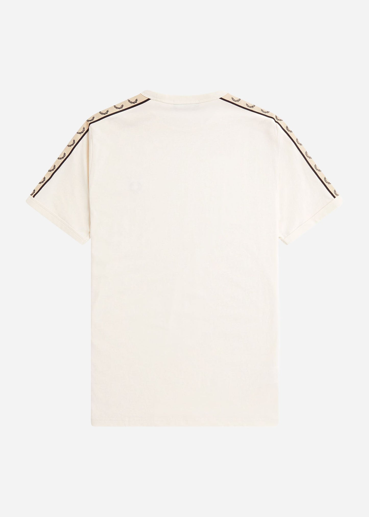 Fred Perry T-shirts Contrast tape ringer t-shirt - ecru black