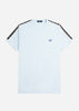 Fred Perry T-shirts Contrast tape ringer t-shirt - lightice wrmgrey