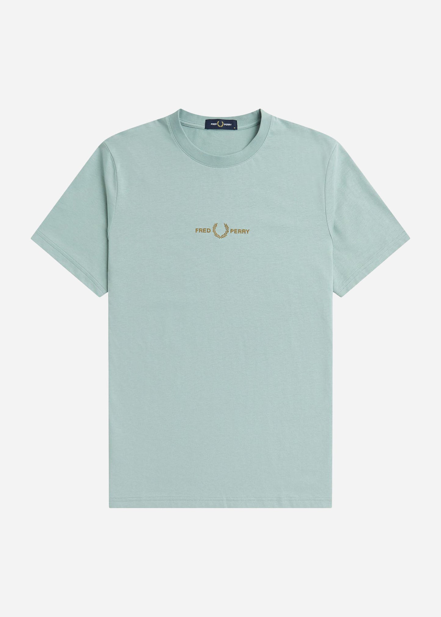 Fred Perry T-shirts Embroidered t-shirt - silver blue