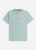 Fred Perry T-shirts Embroidered t-shirt - silver blue