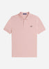 Fred Perry Polo's Plain fred perry shirt - dusty rs pink black