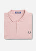 Fred Perry Polo's Plain fred perry shirt - dusty rs pink black