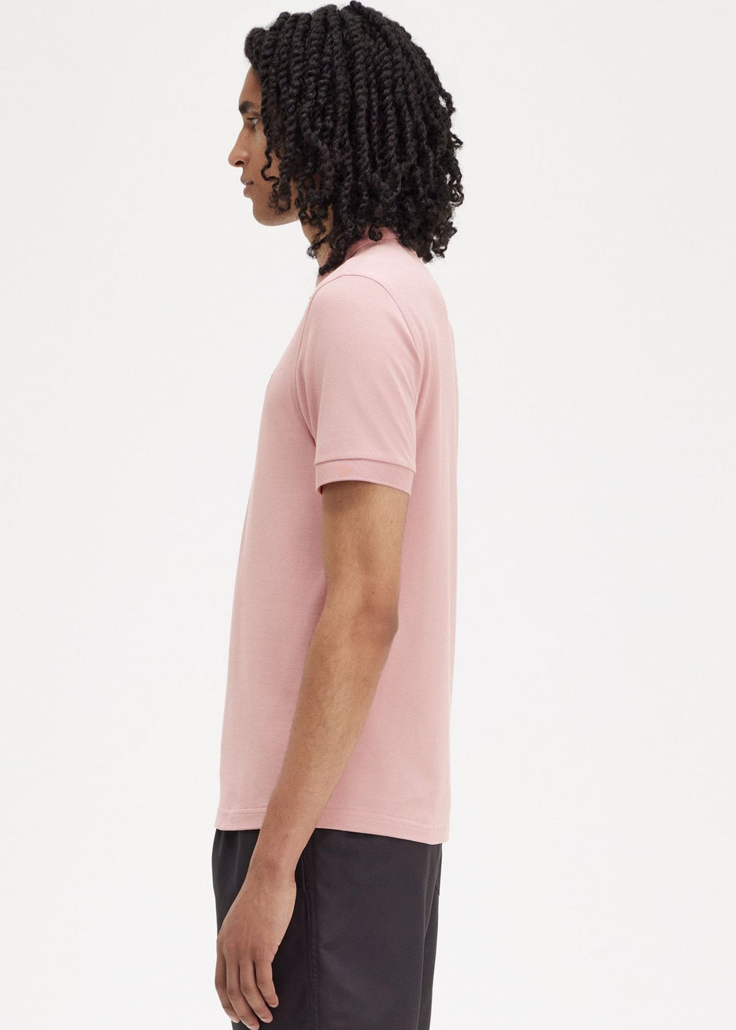Fred Perry Polo's Plain fred perry shirt - dusty rs pink black