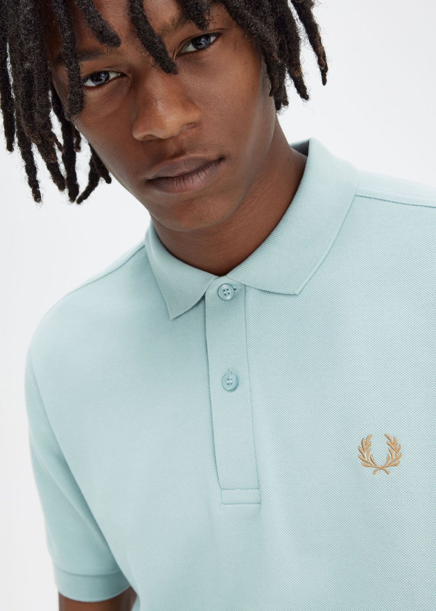 Fred Perry Polo's Plain fred perry shirt - slvrblue dkcaram