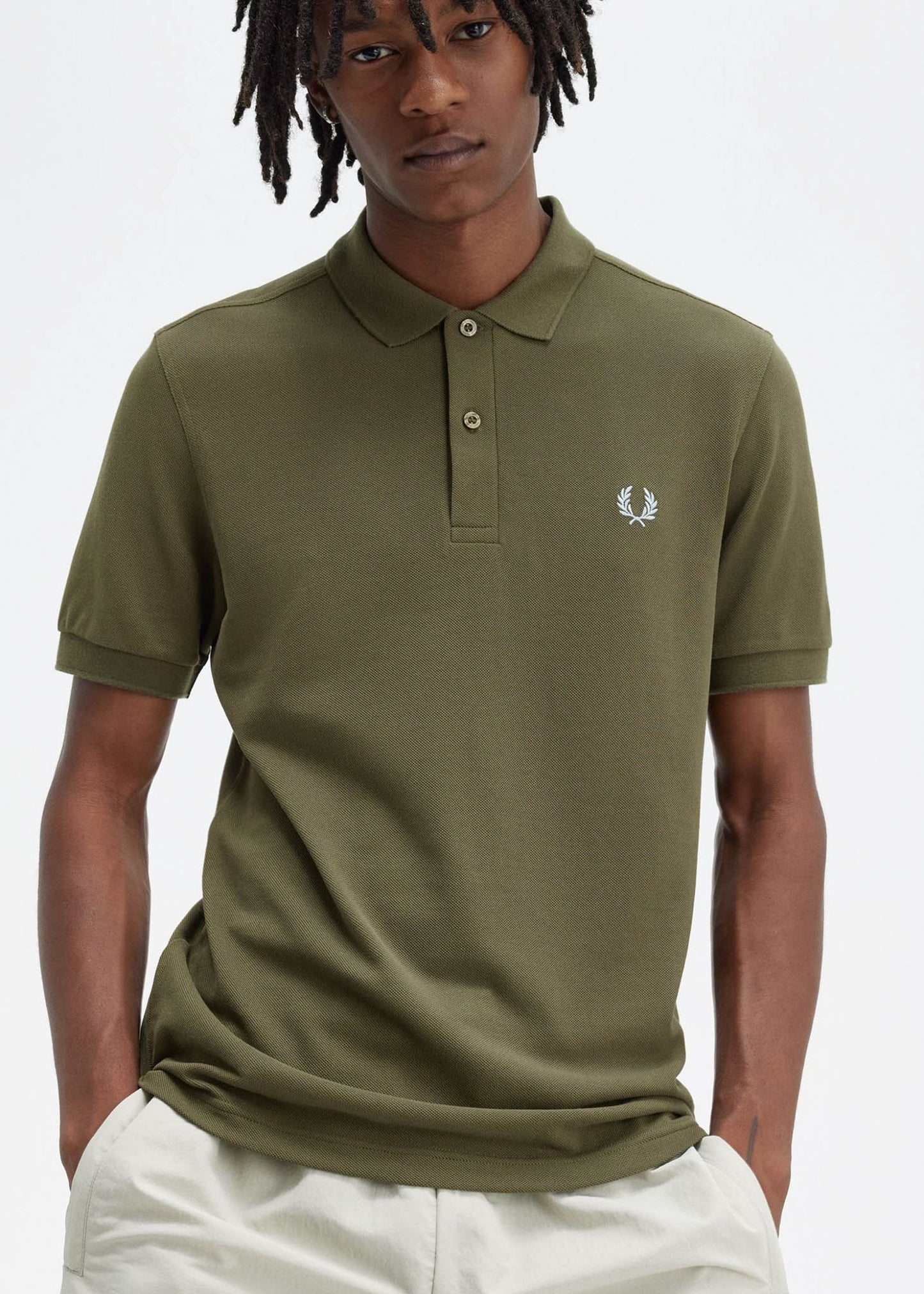 Fred Perry Polo's Plain fred perry shirt - unigreen lghtice