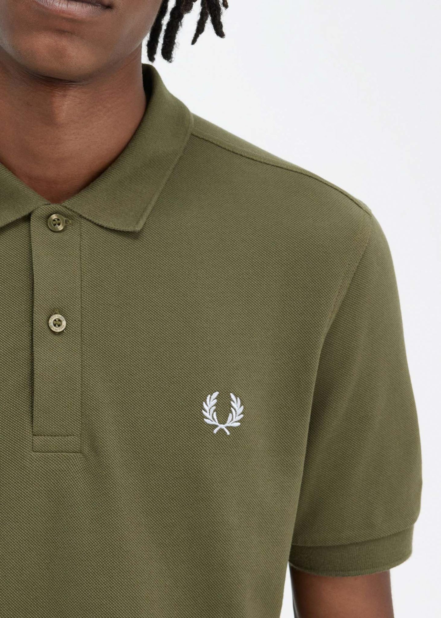 Fred Perry Polo's Plain fred perry shirt - unigreen lghtice
