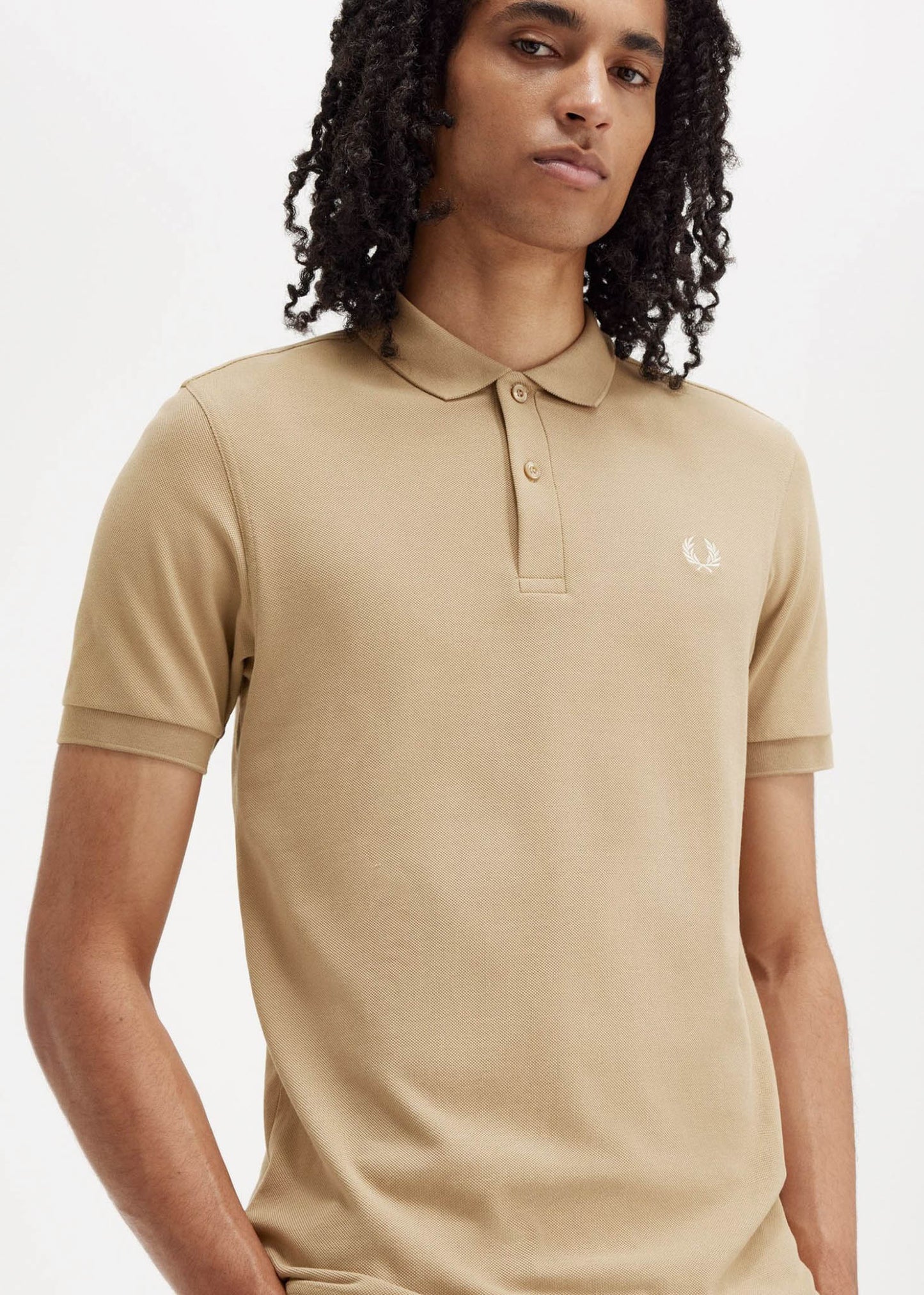 Fred Perry Polo's Plain fred perry shirt - warmstone oatml