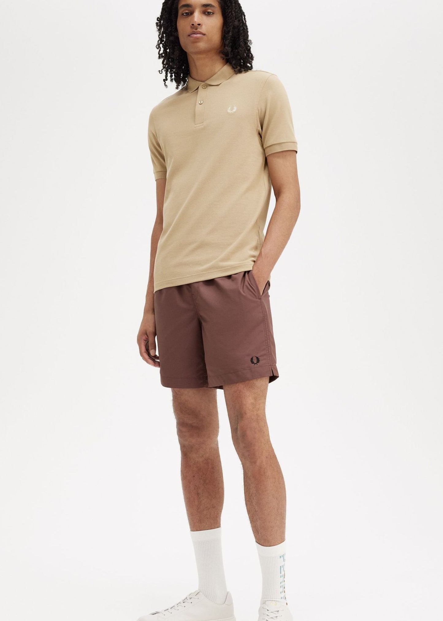 Fred Perry Polo's Plain fred perry shirt - warmstone oatml