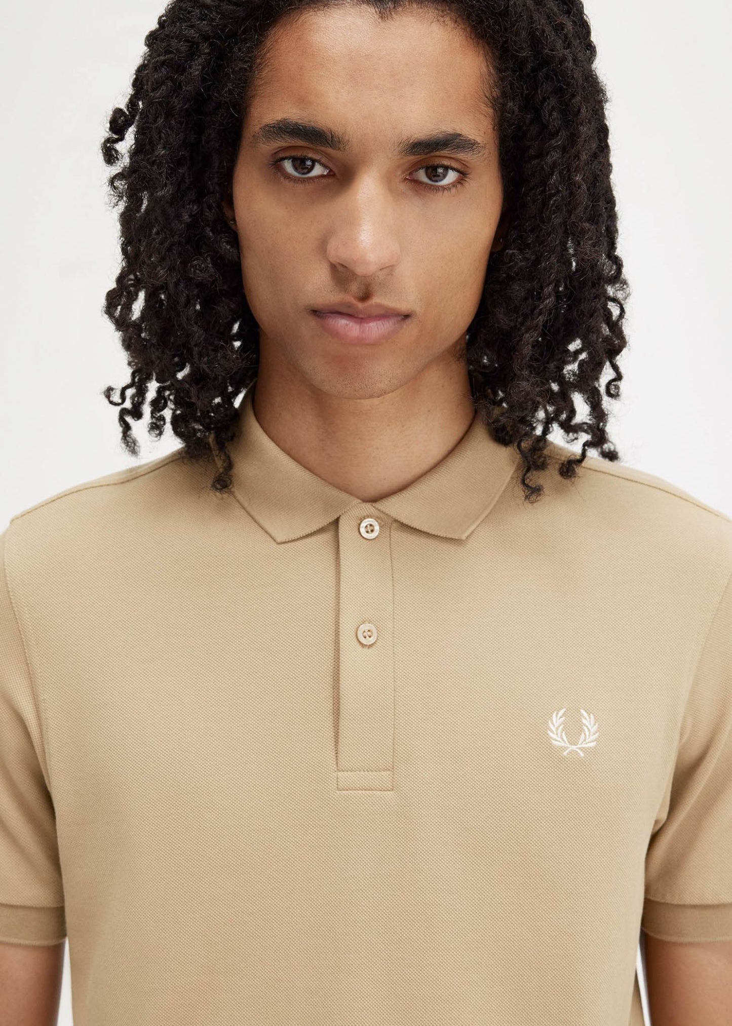 Fred Perry Polo's Plain fred perry shirt - warmstone oatml