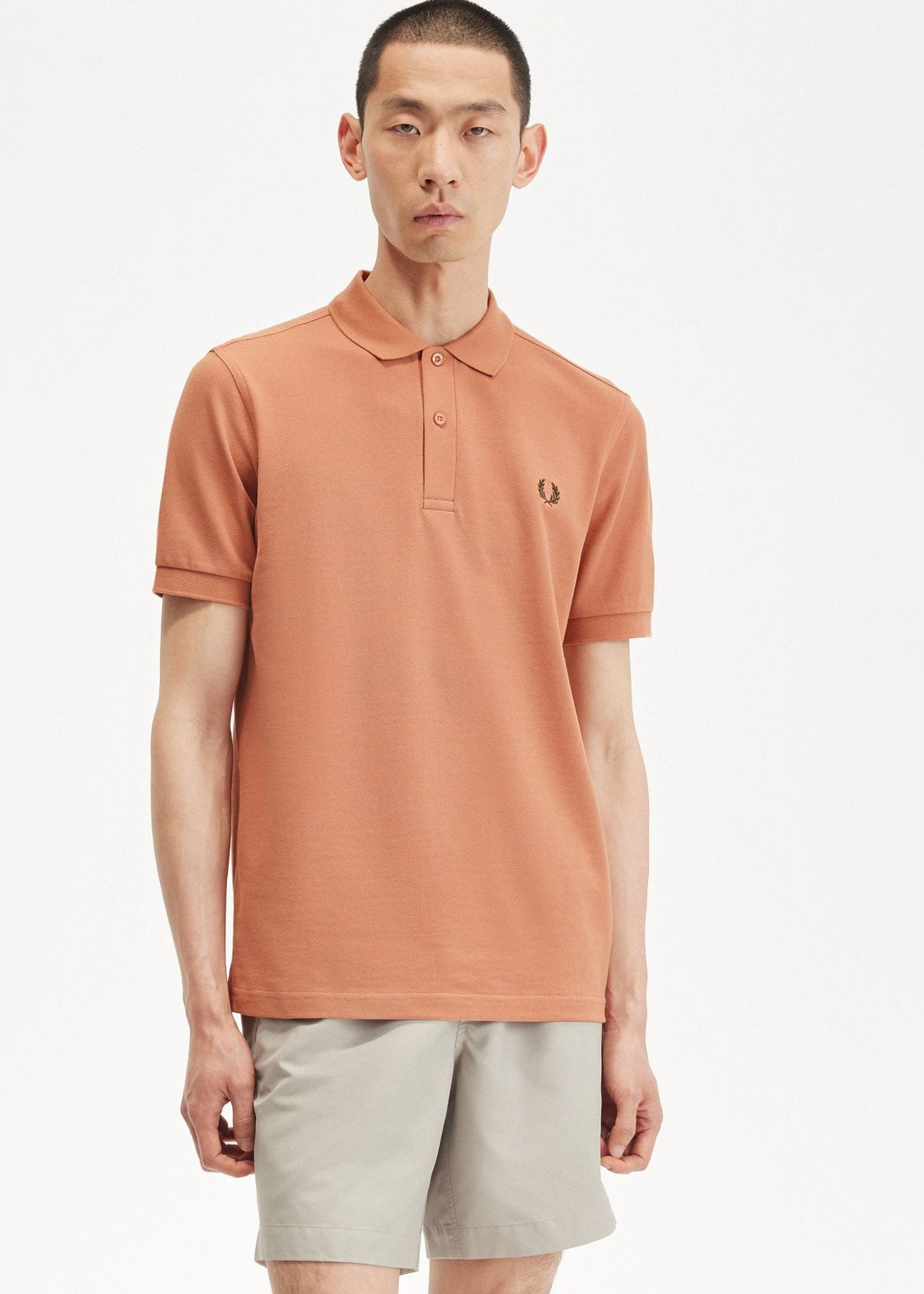 Fred Perry Polo's Plain fred perry shirt - lightrust ngreen
