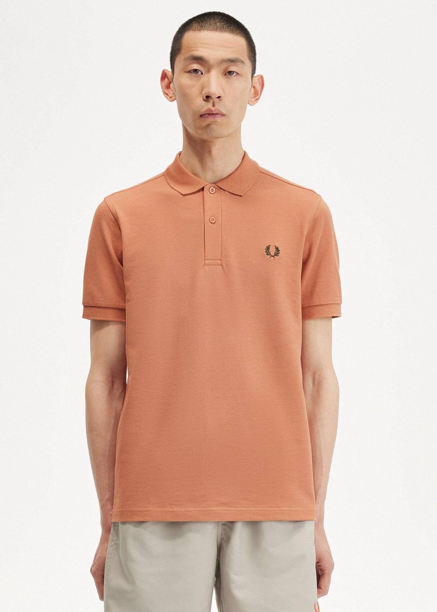 Fred Perry Polo's Plain fred perry shirt - lightrust ngreen