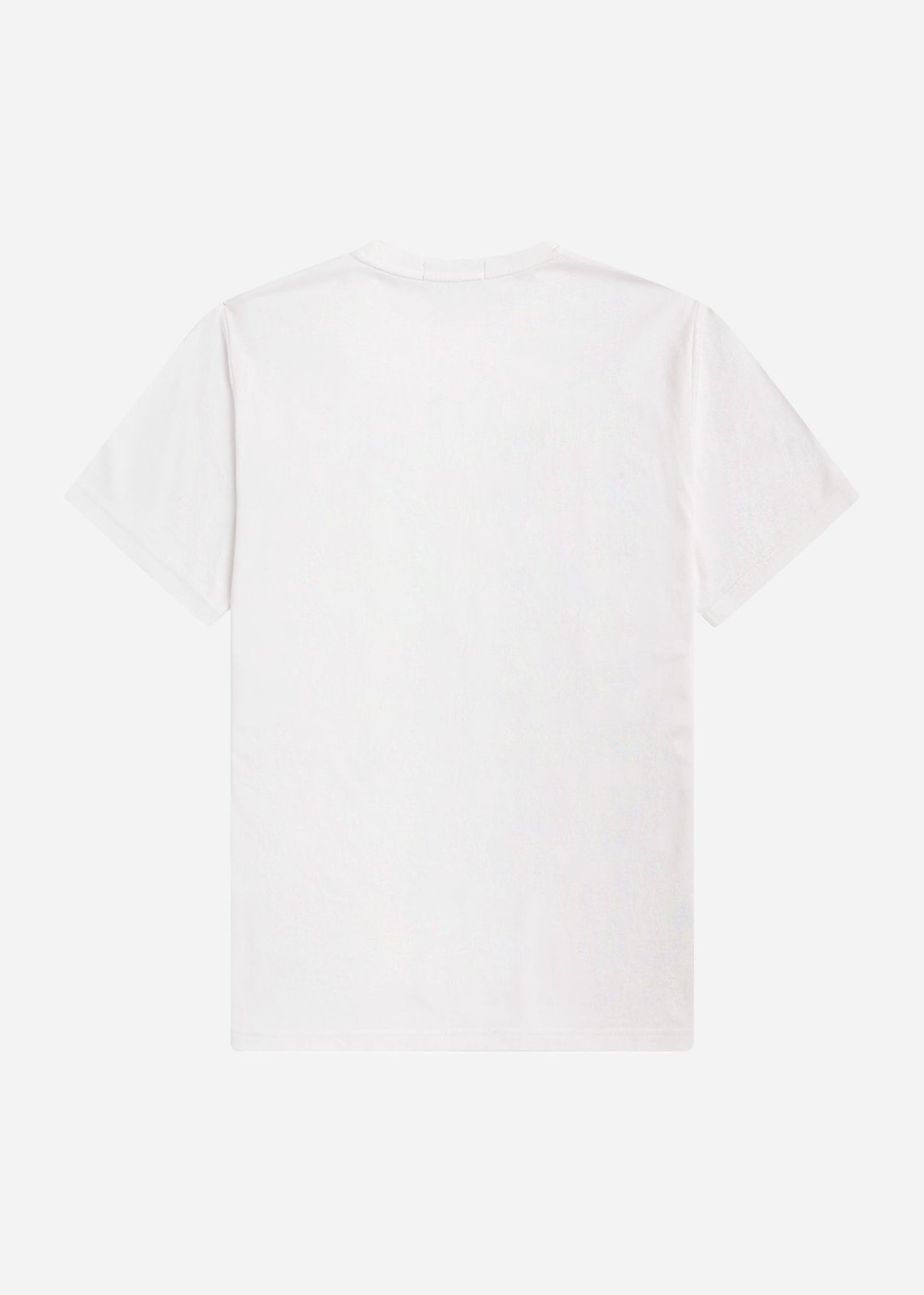 Fred Perry T-shirts Striped laurel wreath t-shirt - snow white