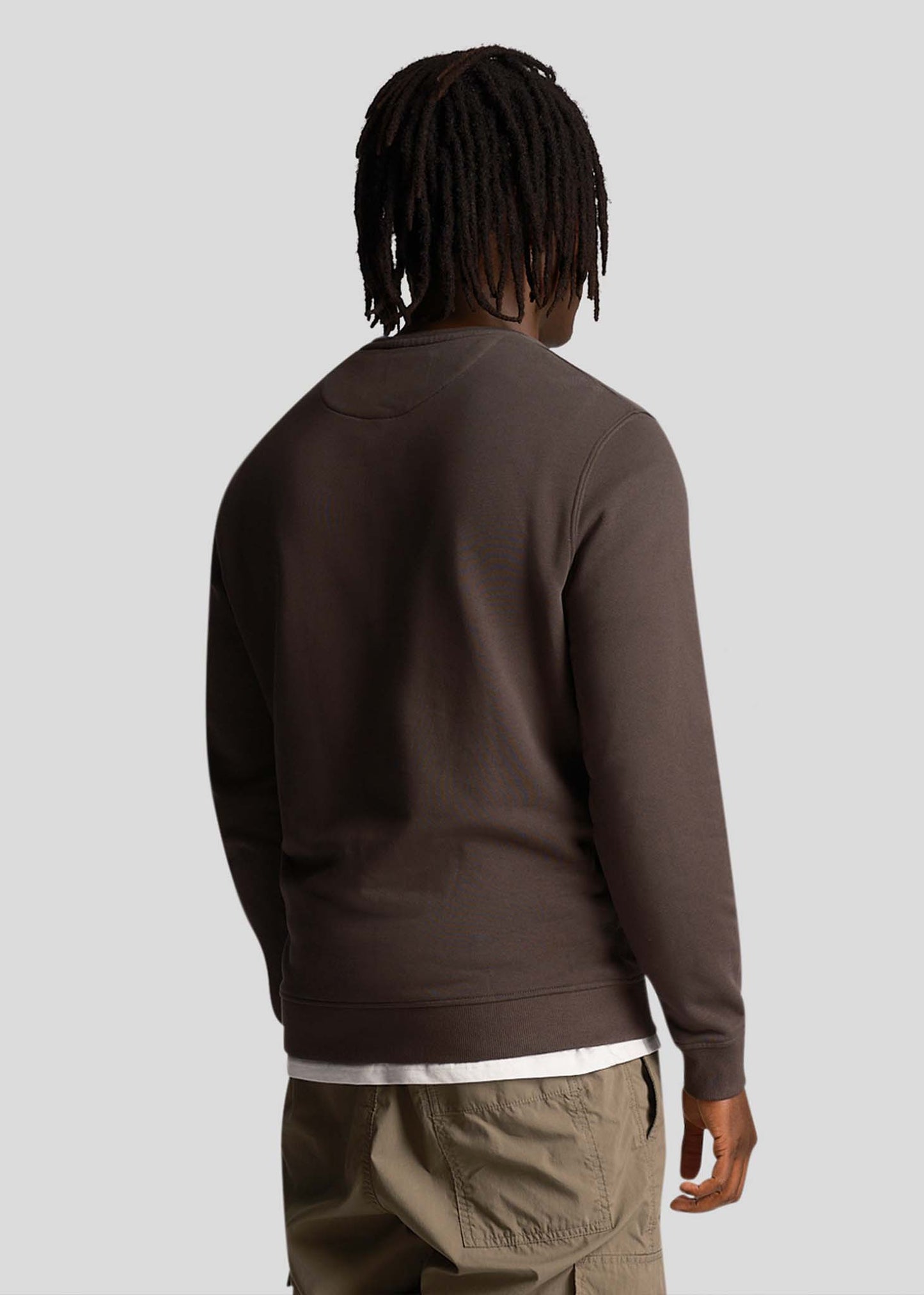 Crew neck sweatshirt - gunmetal