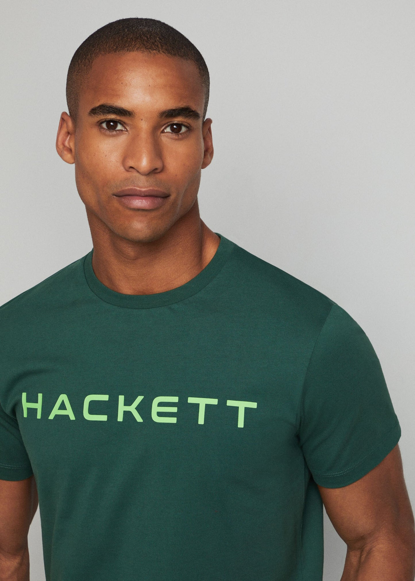 Hackett London T-shirts Essential tee - green grey