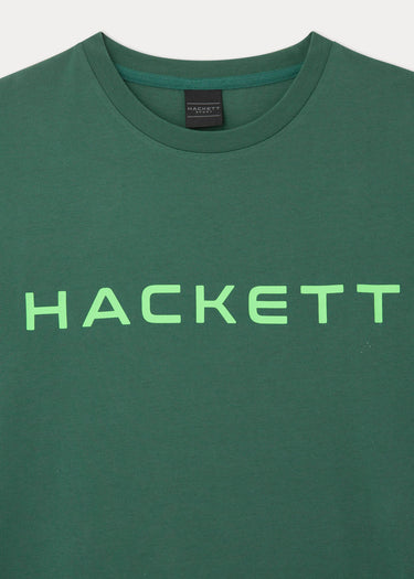 Hackett London T-shirts  Essential tee - green grey