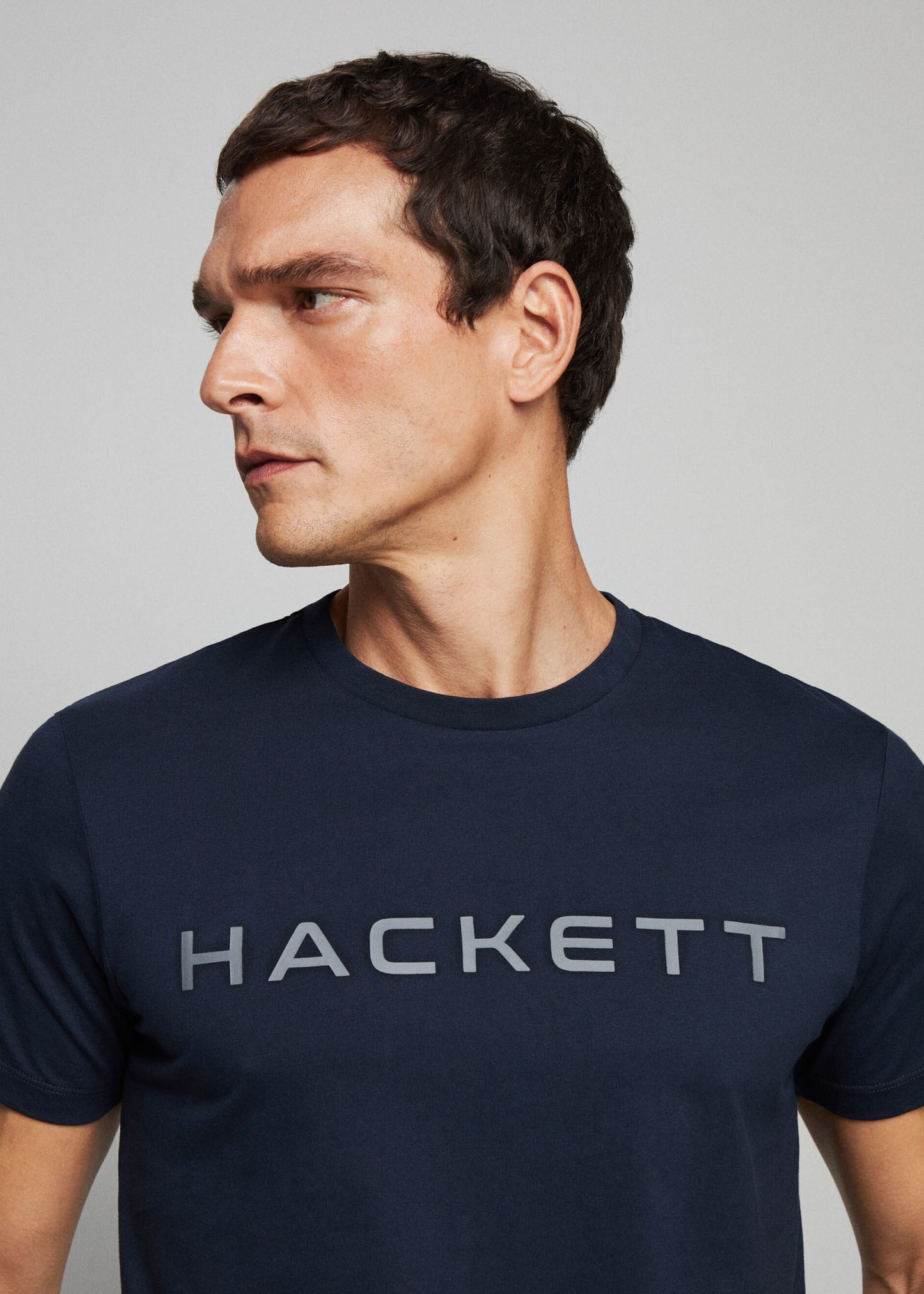 Hackett London T-shirts Essential tee - navy grey