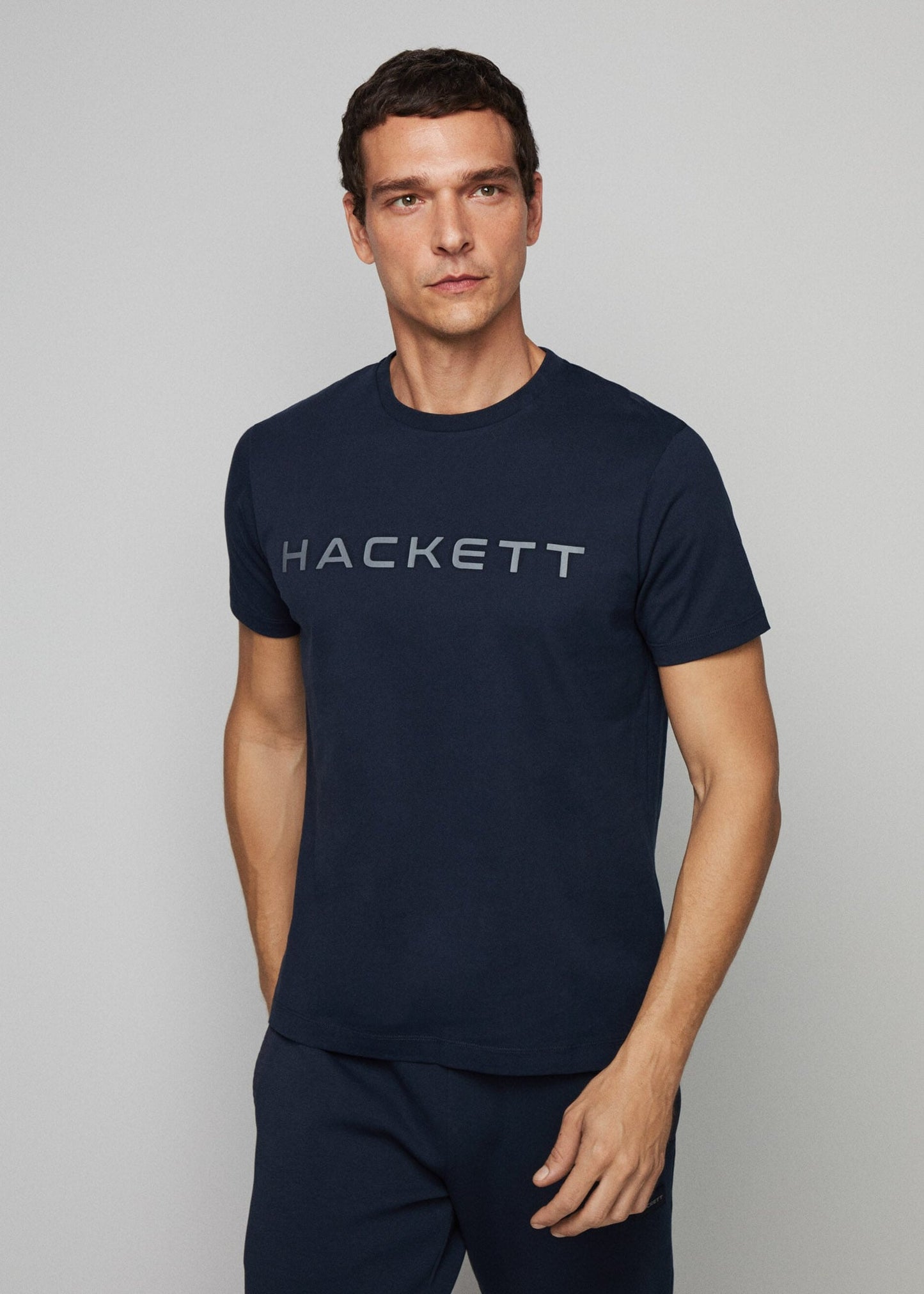 Hackett London T-shirts Essential tee - navy grey