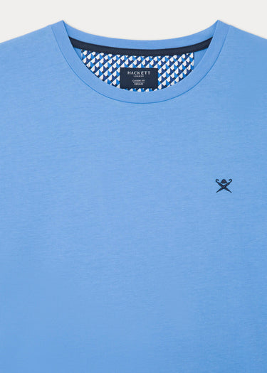 Hackett London T-shirts Swim trim logo tee - marina