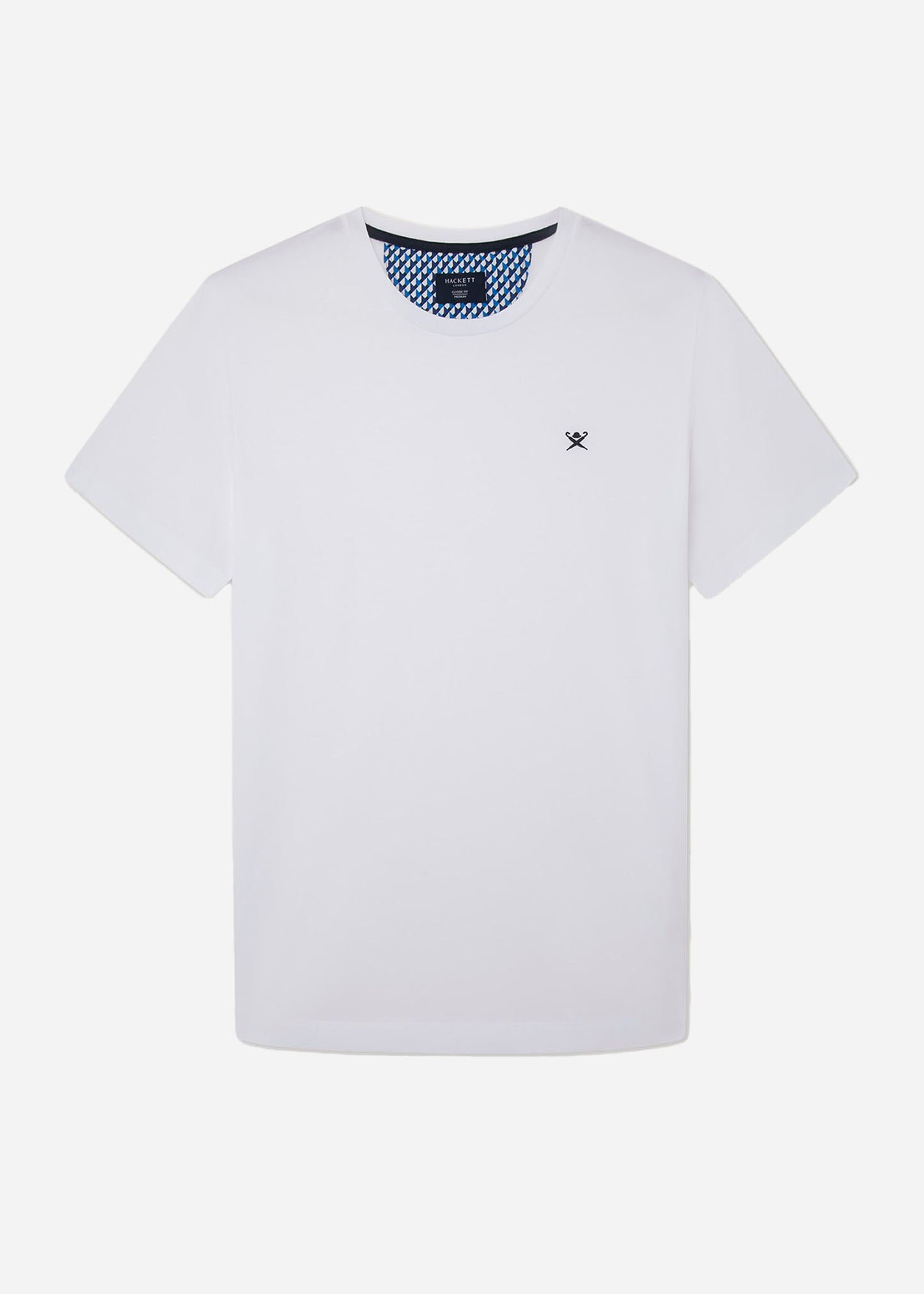 Hackett London T-shirts Swim trim logo tee - white