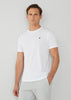 Hackett London T-shirts Swim trim logo tee - white