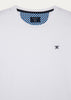 Hackett London T-shirts Swim trim logo tee - white