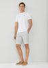 Hackett London T-shirts Swim trim logo tee - white