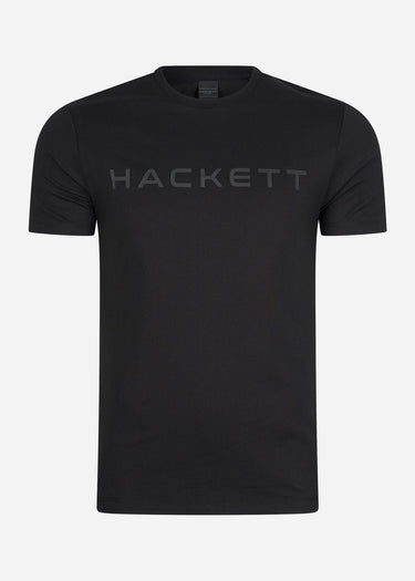 Hackett London T-shirts  Essential tee - blk grey