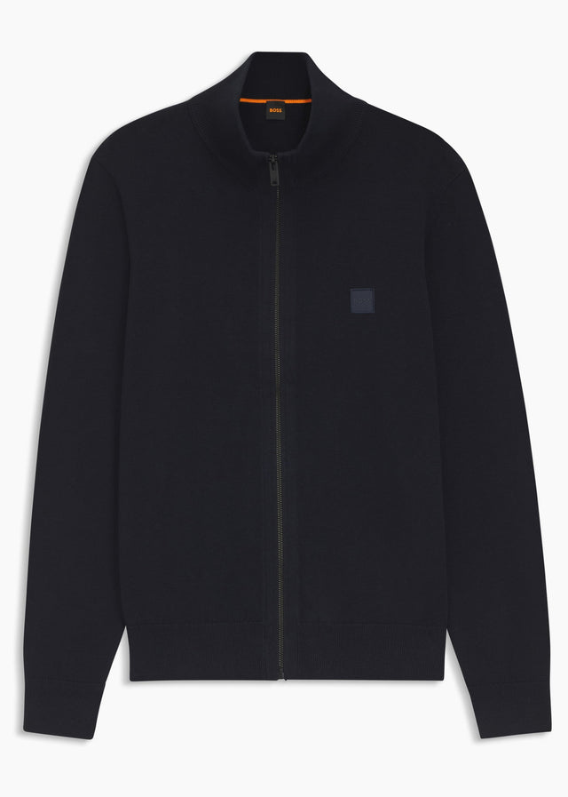 Hugo Boss Truien Kanozip s - dark blue